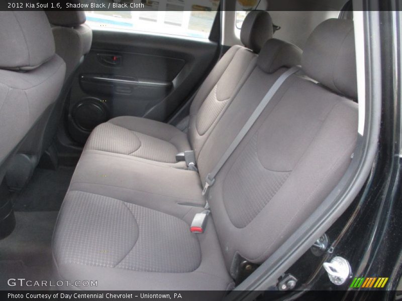Shadow Black / Black Cloth 2012 Kia Soul 1.6