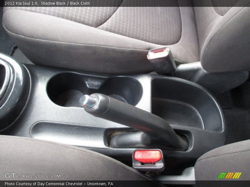 Shadow Black / Black Cloth 2012 Kia Soul 1.6
