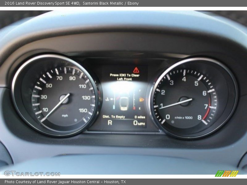  2016 Discovery Sport SE 4WD SE 4WD Gauges