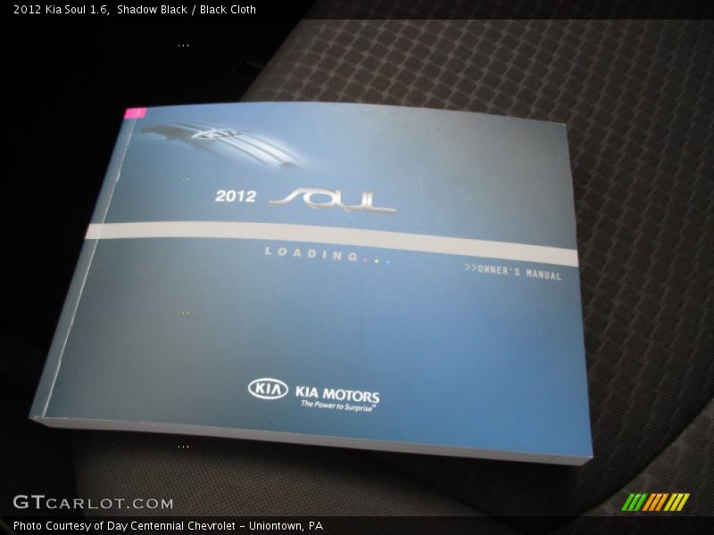 Shadow Black / Black Cloth 2012 Kia Soul 1.6