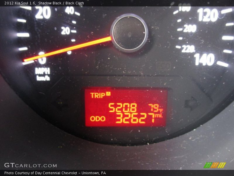 Shadow Black / Black Cloth 2012 Kia Soul 1.6