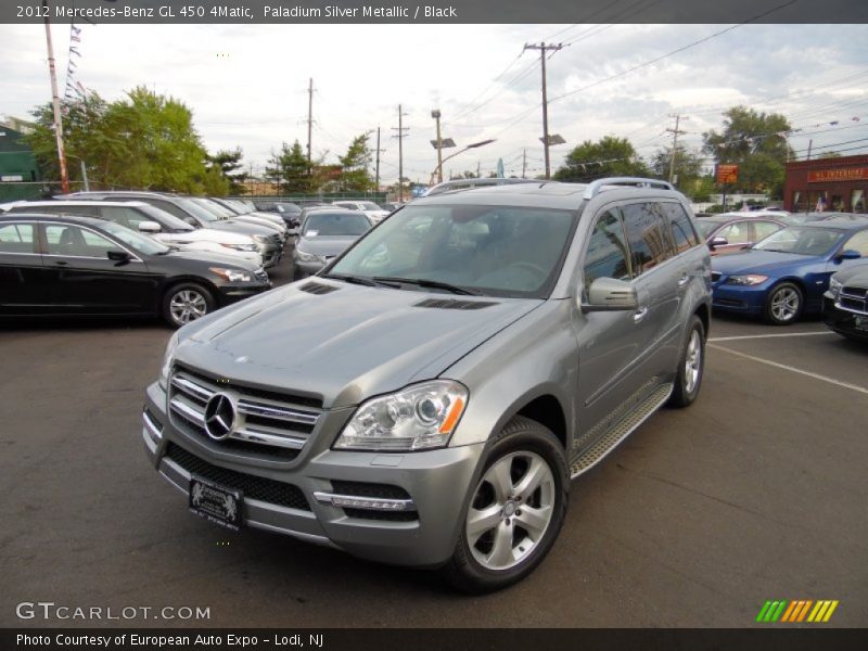 Paladium Silver Metallic / Black 2012 Mercedes-Benz GL 450 4Matic
