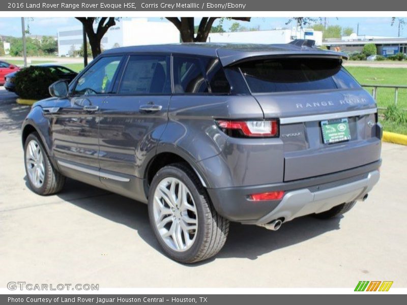 Corris Grey Metalllic / Ebony/Ebony 2016 Land Rover Range Rover Evoque HSE