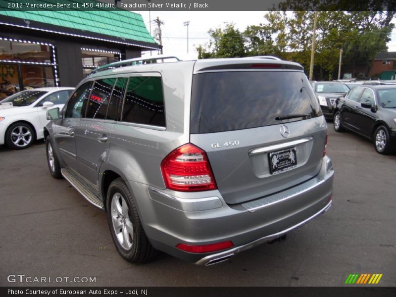 Paladium Silver Metallic / Black 2012 Mercedes-Benz GL 450 4Matic
