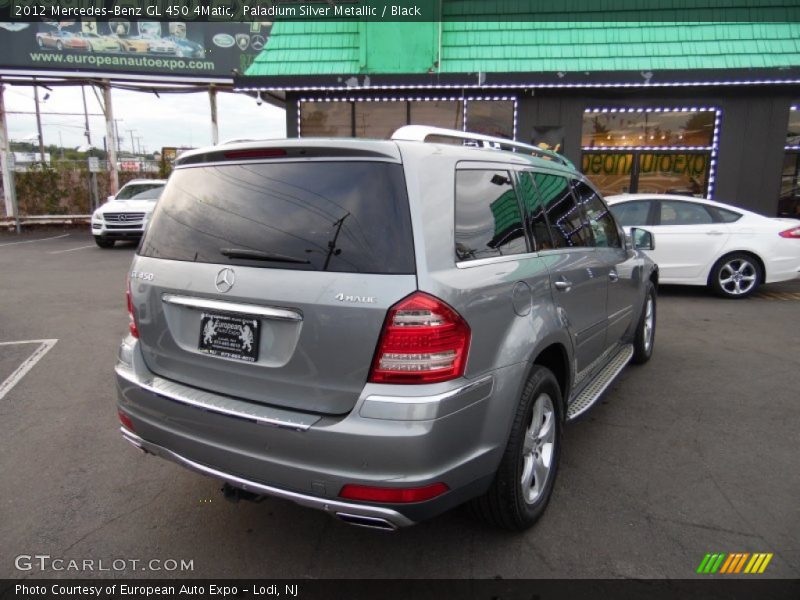 Paladium Silver Metallic / Black 2012 Mercedes-Benz GL 450 4Matic