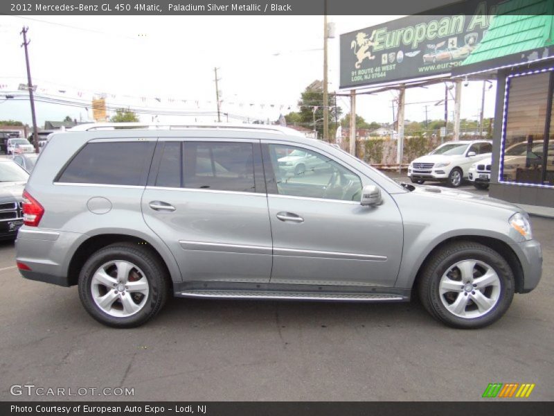 Paladium Silver Metallic / Black 2012 Mercedes-Benz GL 450 4Matic