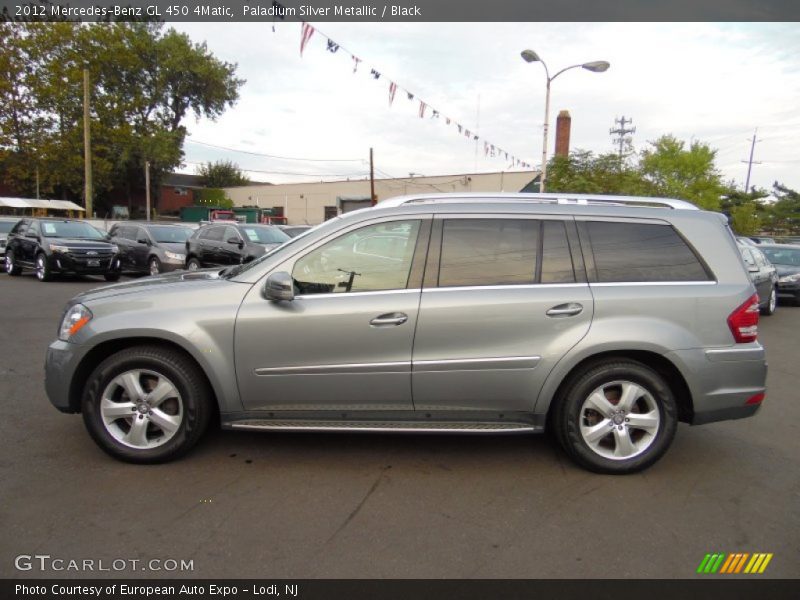 Paladium Silver Metallic / Black 2012 Mercedes-Benz GL 450 4Matic