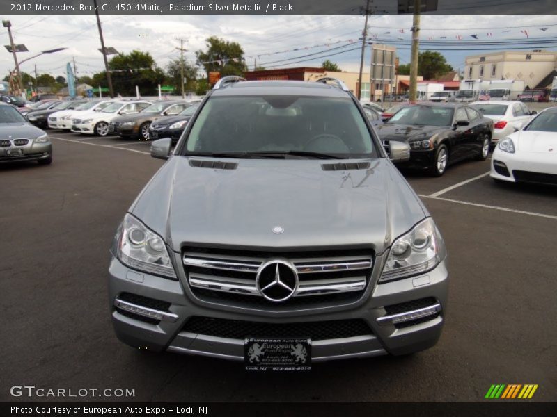 Paladium Silver Metallic / Black 2012 Mercedes-Benz GL 450 4Matic