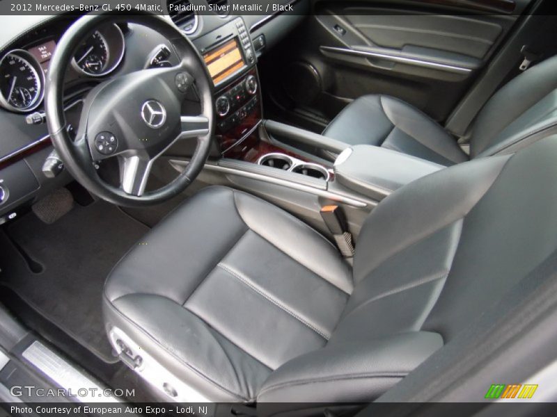 Paladium Silver Metallic / Black 2012 Mercedes-Benz GL 450 4Matic
