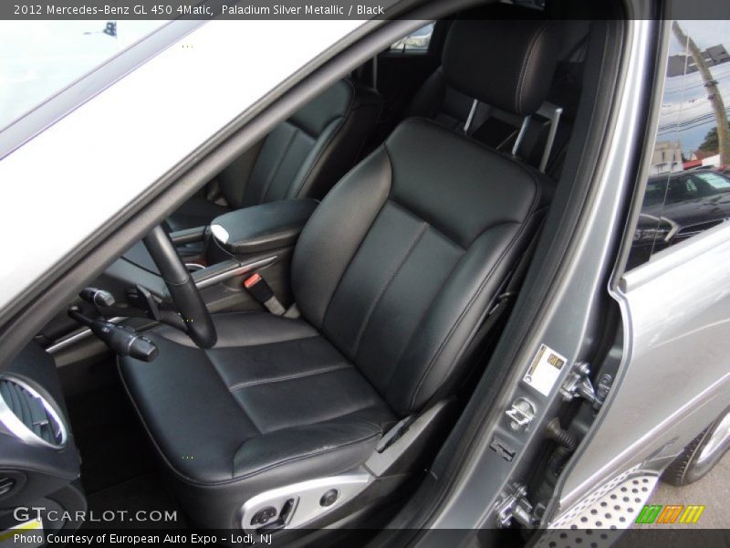 Paladium Silver Metallic / Black 2012 Mercedes-Benz GL 450 4Matic