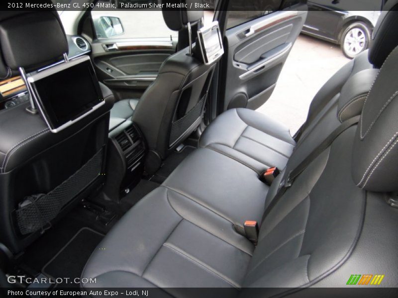 Paladium Silver Metallic / Black 2012 Mercedes-Benz GL 450 4Matic