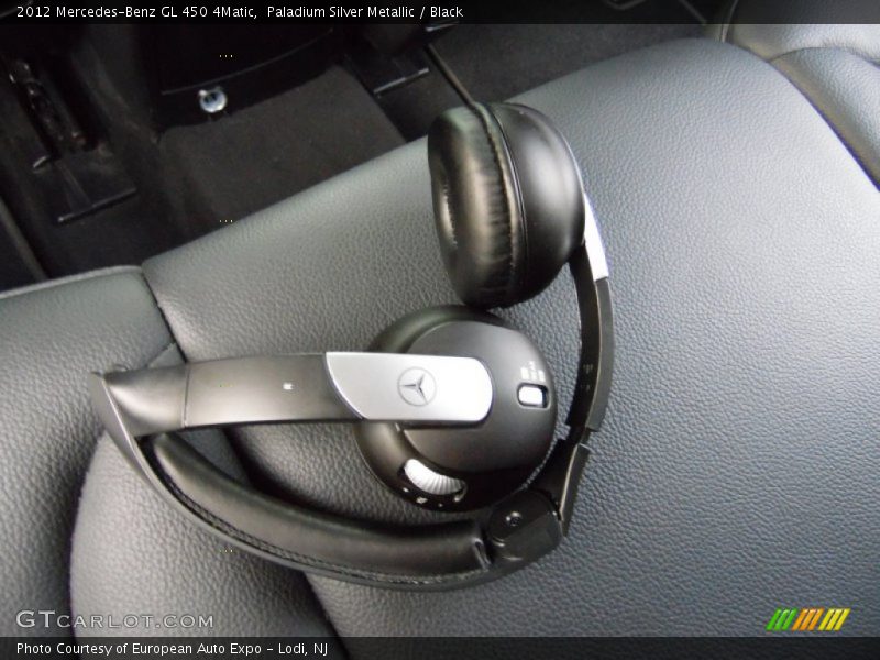 Paladium Silver Metallic / Black 2012 Mercedes-Benz GL 450 4Matic