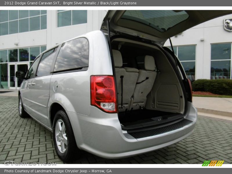 Bright Silver Metallic / Black/Light Graystone 2012 Dodge Grand Caravan SXT