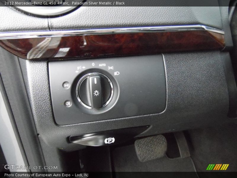 Paladium Silver Metallic / Black 2012 Mercedes-Benz GL 450 4Matic