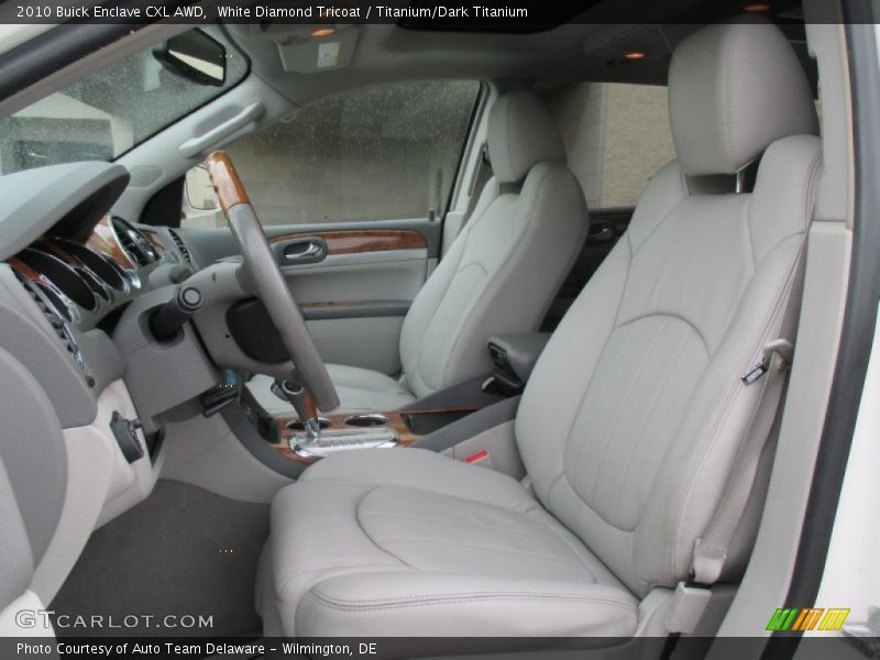  2010 Enclave CXL AWD Titanium/Dark Titanium Interior