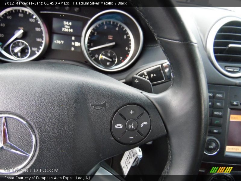 Paladium Silver Metallic / Black 2012 Mercedes-Benz GL 450 4Matic