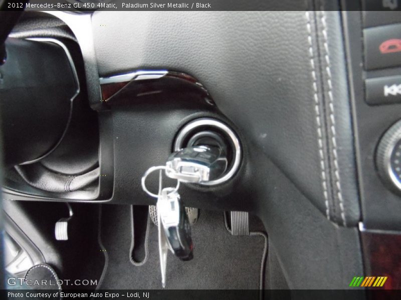 Paladium Silver Metallic / Black 2012 Mercedes-Benz GL 450 4Matic