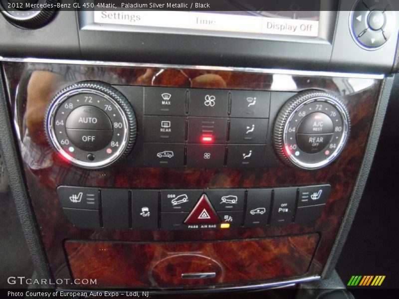 Paladium Silver Metallic / Black 2012 Mercedes-Benz GL 450 4Matic