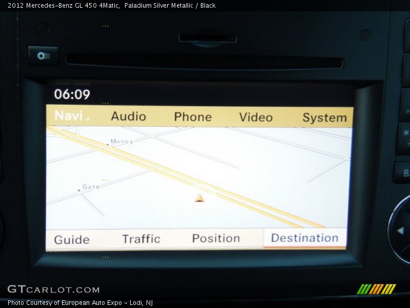 Paladium Silver Metallic / Black 2012 Mercedes-Benz GL 450 4Matic