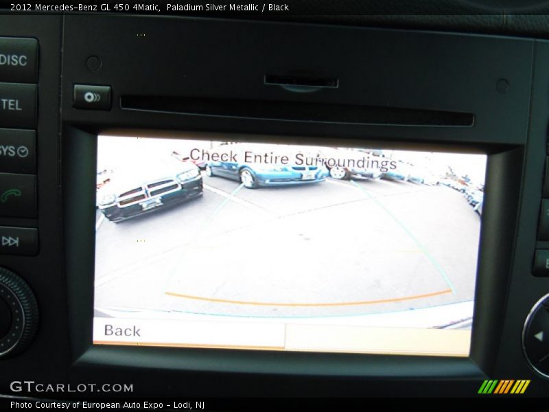 Paladium Silver Metallic / Black 2012 Mercedes-Benz GL 450 4Matic