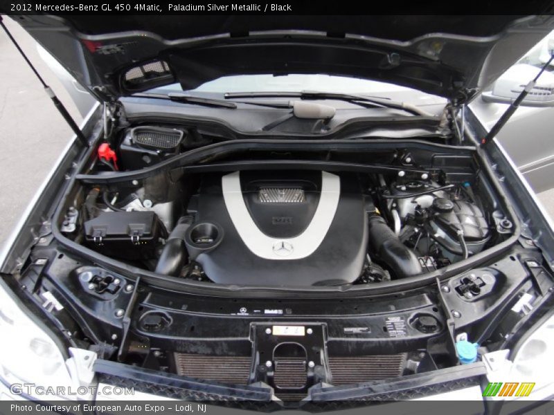 Paladium Silver Metallic / Black 2012 Mercedes-Benz GL 450 4Matic