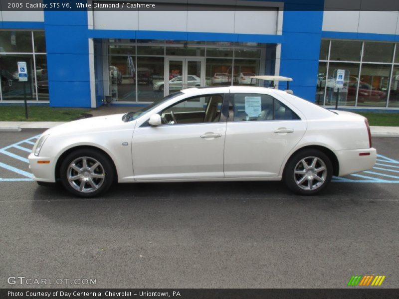 White Diamond / Cashmere 2005 Cadillac STS V6