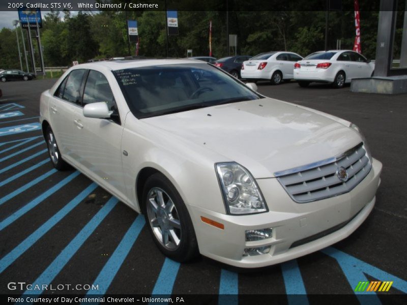 White Diamond / Cashmere 2005 Cadillac STS V6