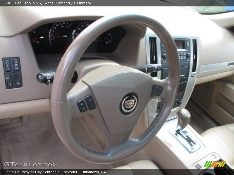 White Diamond / Cashmere 2005 Cadillac STS V6