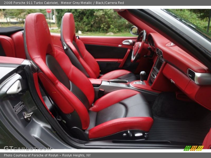 Front Seat of 2008 911 Turbo Cabriolet