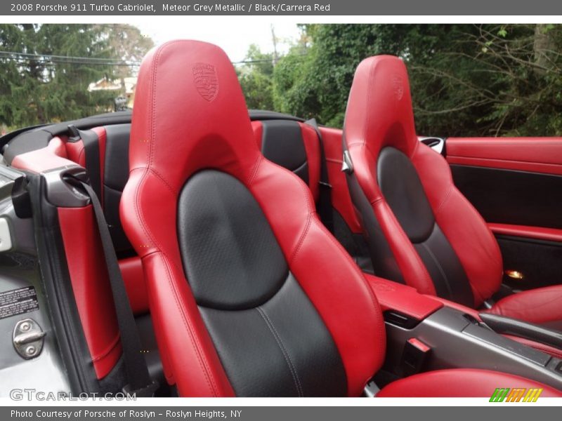Front Seat of 2008 911 Turbo Cabriolet