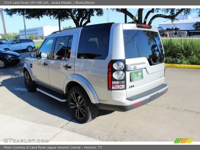 Aruba Metallic / Ebony/Ebony 2016 Land Rover LR4 HSE LUX