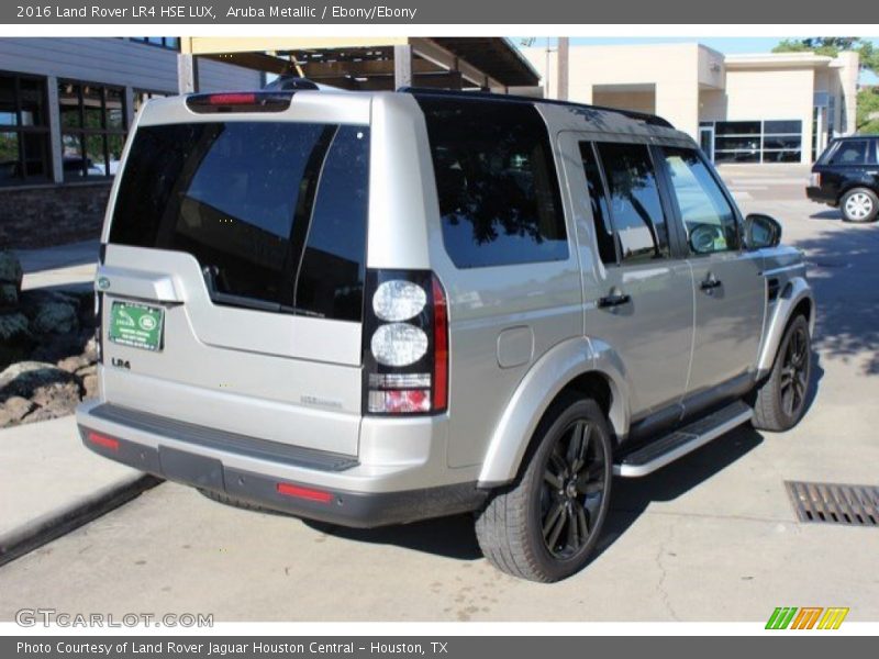 Aruba Metallic / Ebony/Ebony 2016 Land Rover LR4 HSE LUX
