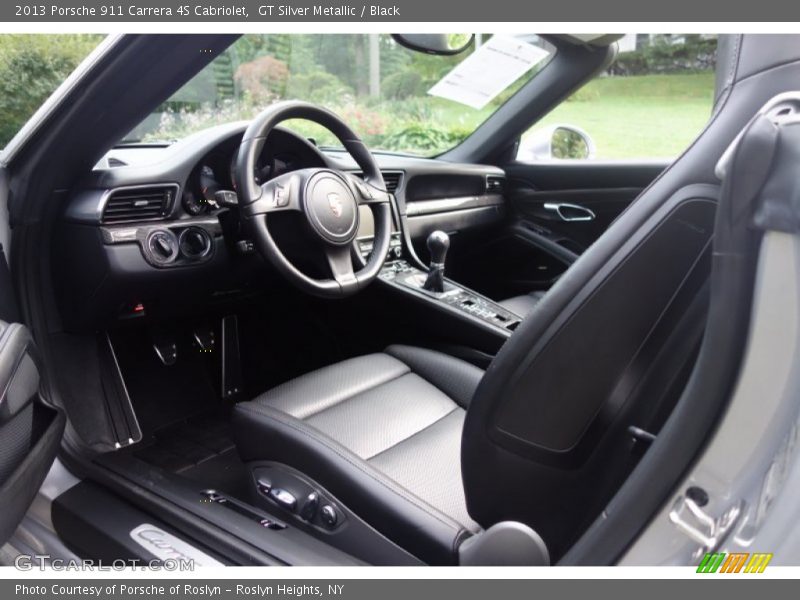  2013 911 Carrera 4S Cabriolet Black Interior