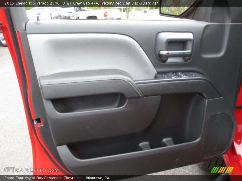 Victory Red / Jet Black/Dark Ash 2015 Chevrolet Silverado 2500HD WT Crew Cab 4x4