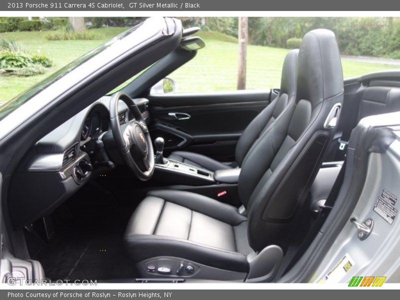 Front Seat of 2013 911 Carrera 4S Cabriolet