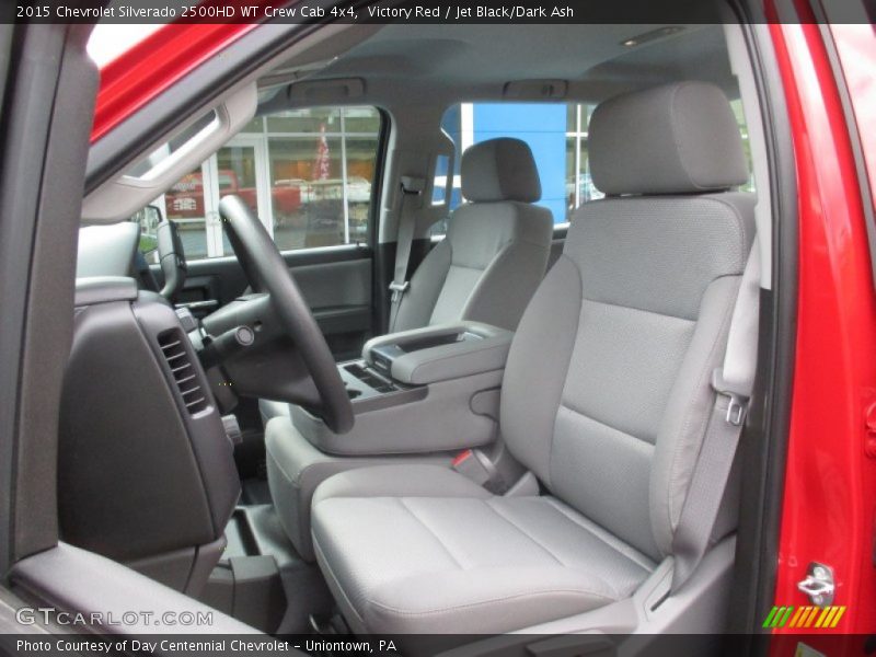 Victory Red / Jet Black/Dark Ash 2015 Chevrolet Silverado 2500HD WT Crew Cab 4x4