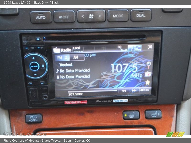 Black Onyx / Black 1999 Lexus LS 400