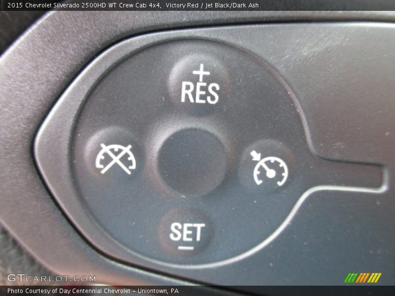 Victory Red / Jet Black/Dark Ash 2015 Chevrolet Silverado 2500HD WT Crew Cab 4x4