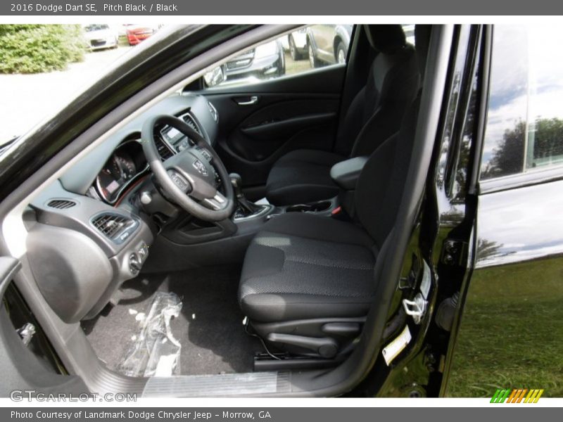 Pitch Black / Black 2016 Dodge Dart SE