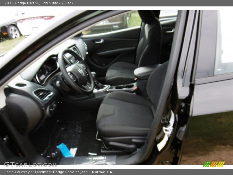 Pitch Black / Black 2016 Dodge Dart SE