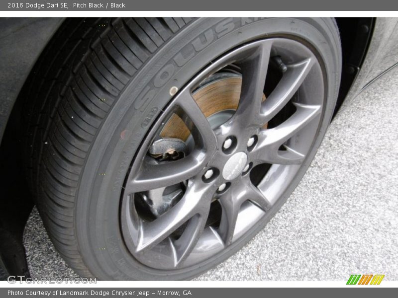 Pitch Black / Black 2016 Dodge Dart SE
