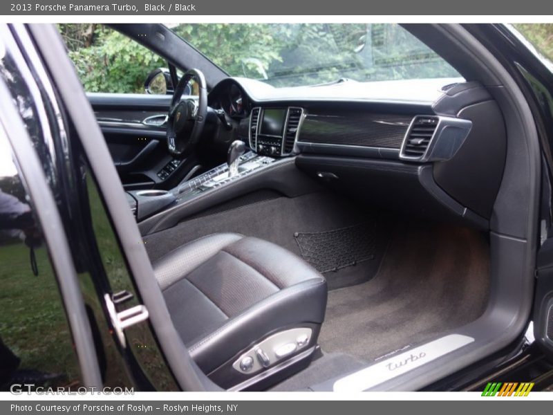 Black / Black 2013 Porsche Panamera Turbo