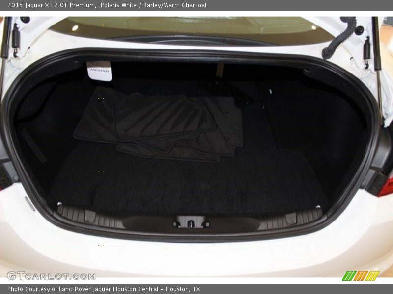 Polaris White / Barley/Warm Charcoal 2015 Jaguar XF 2.0T Premium