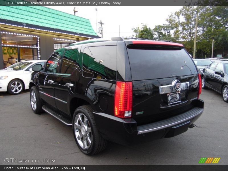 Black Ice Metallic / Ebony/Ebony 2011 Cadillac Escalade Luxury AWD