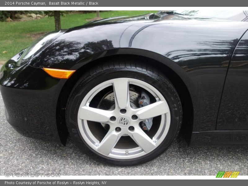 Basalt Black Metallic / Black 2014 Porsche Cayman
