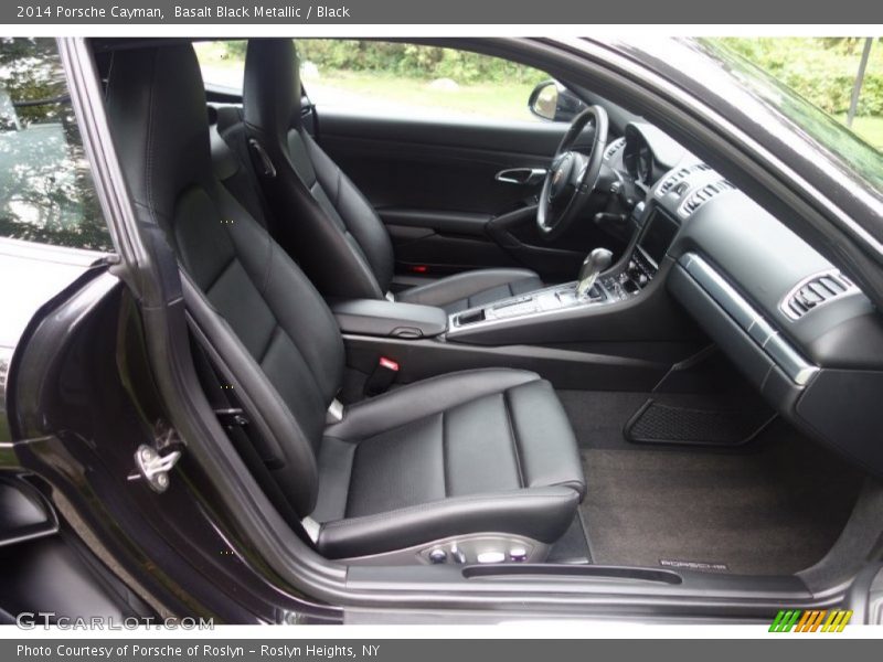 Basalt Black Metallic / Black 2014 Porsche Cayman