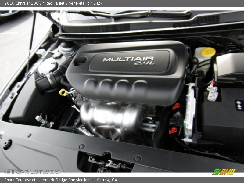 Billet Silver Metallic / Black 2016 Chrysler 200 Limited