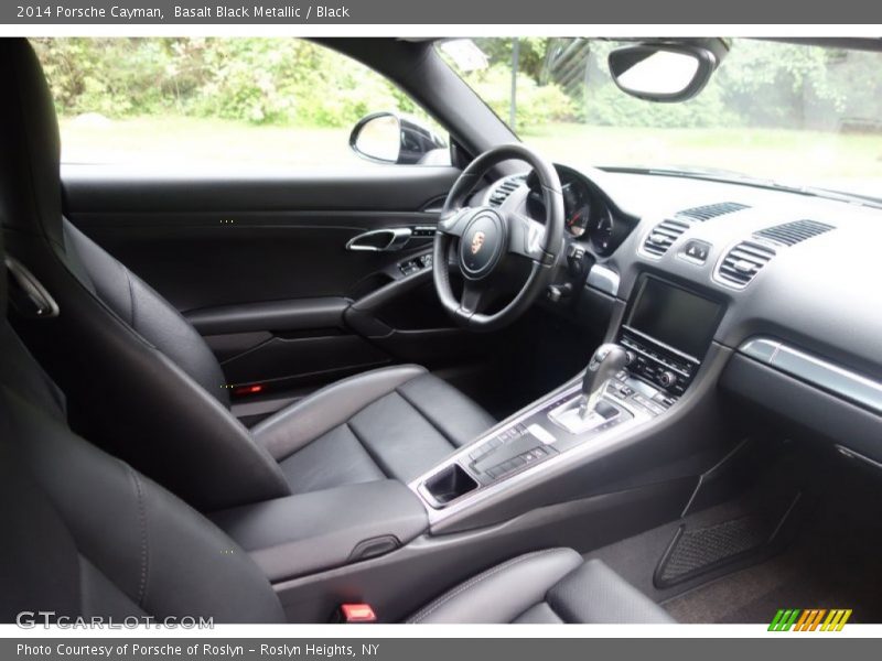 Basalt Black Metallic / Black 2014 Porsche Cayman