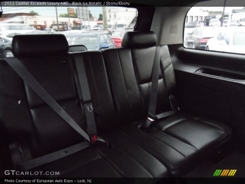 Black Ice Metallic / Ebony/Ebony 2011 Cadillac Escalade Luxury AWD