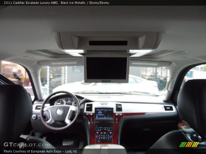 Black Ice Metallic / Ebony/Ebony 2011 Cadillac Escalade Luxury AWD